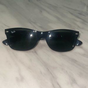 Ray Ban - Slim Wayfarer Limited Edition Sunglasses w/White Symbol Accent